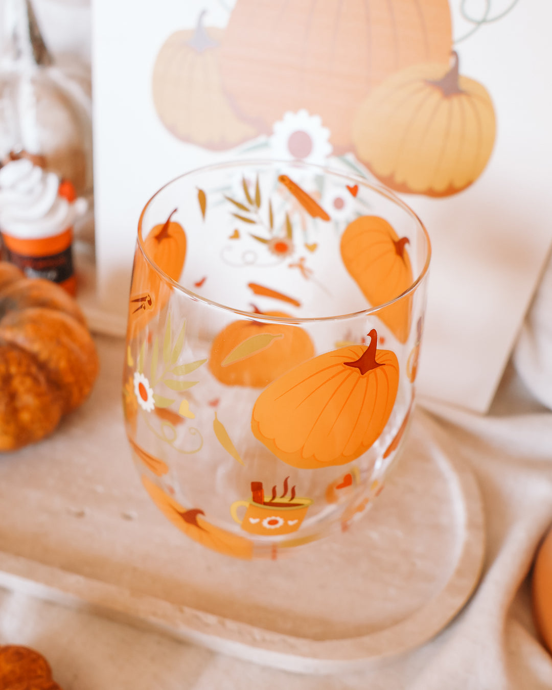 Autumn Days Glass