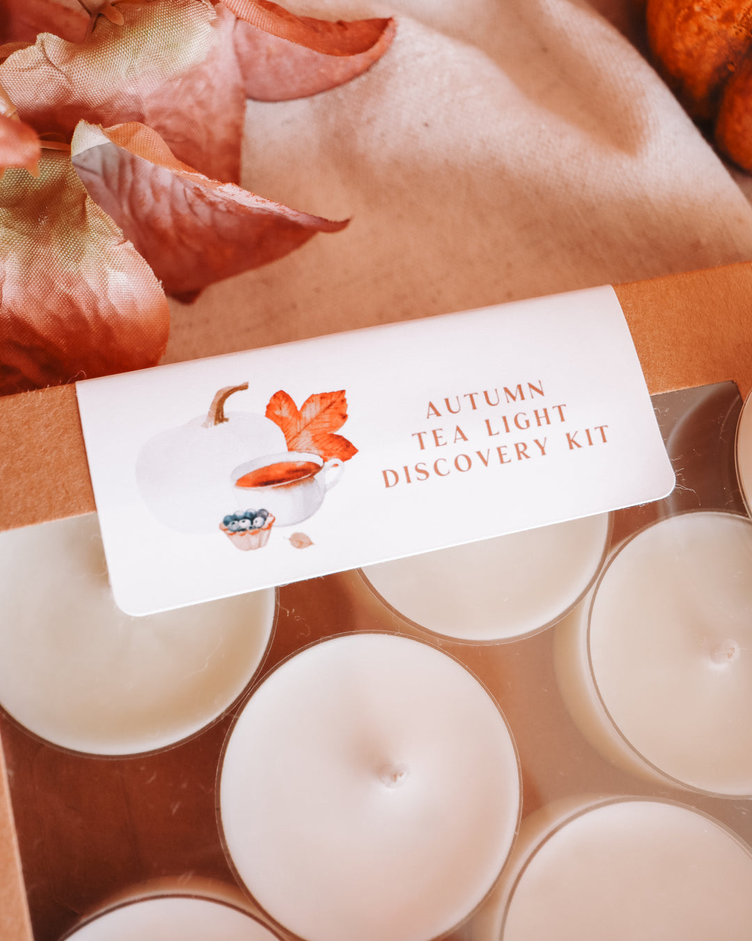 Autumn Tea Light Discovery Kit