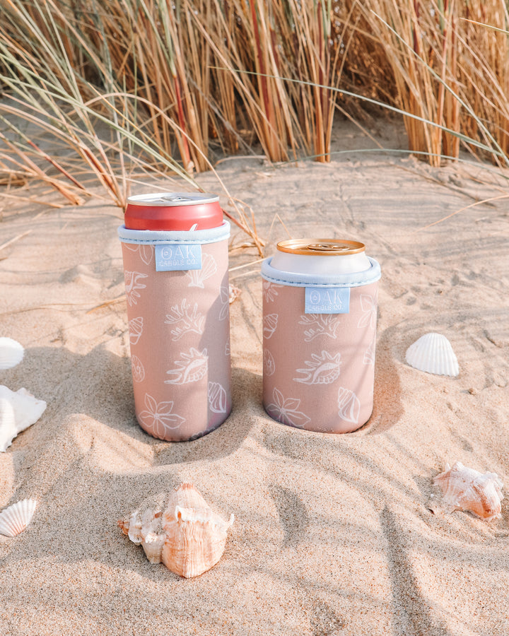 Beach Treasures Can Drink Sleeve