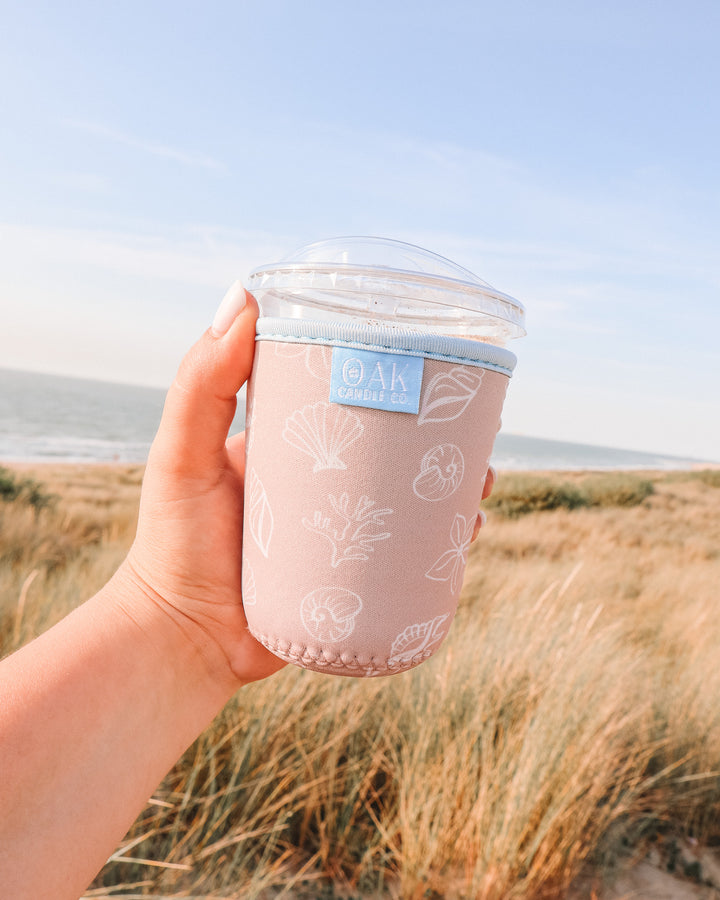 Beach Treasures Iced Coffee Drink Sleeve