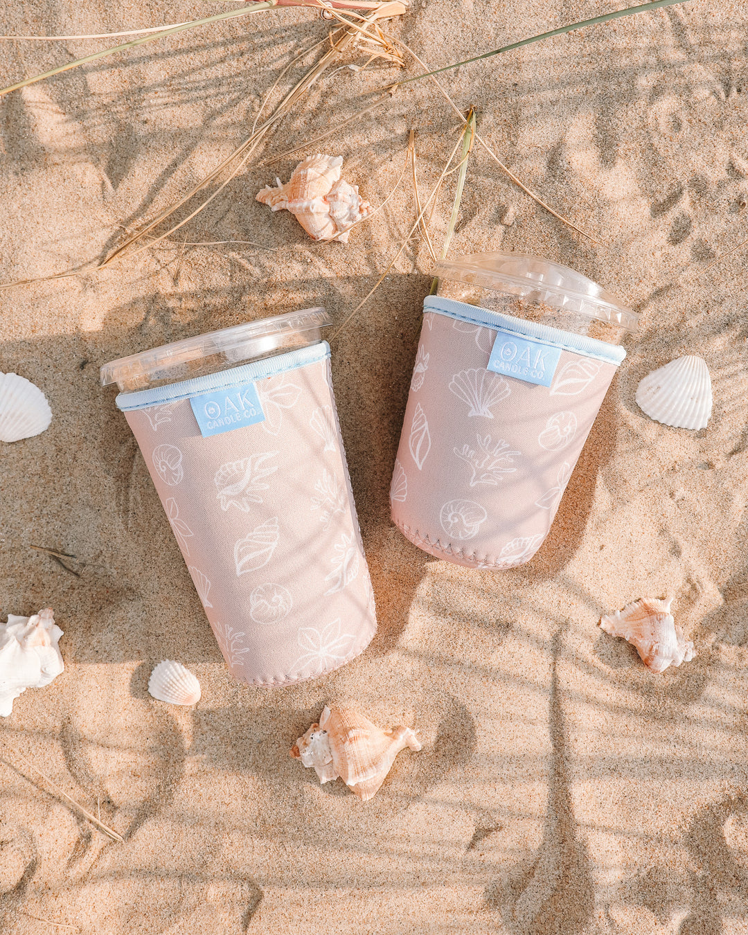 Beach Treasures Iced Coffee Drink Sleeve