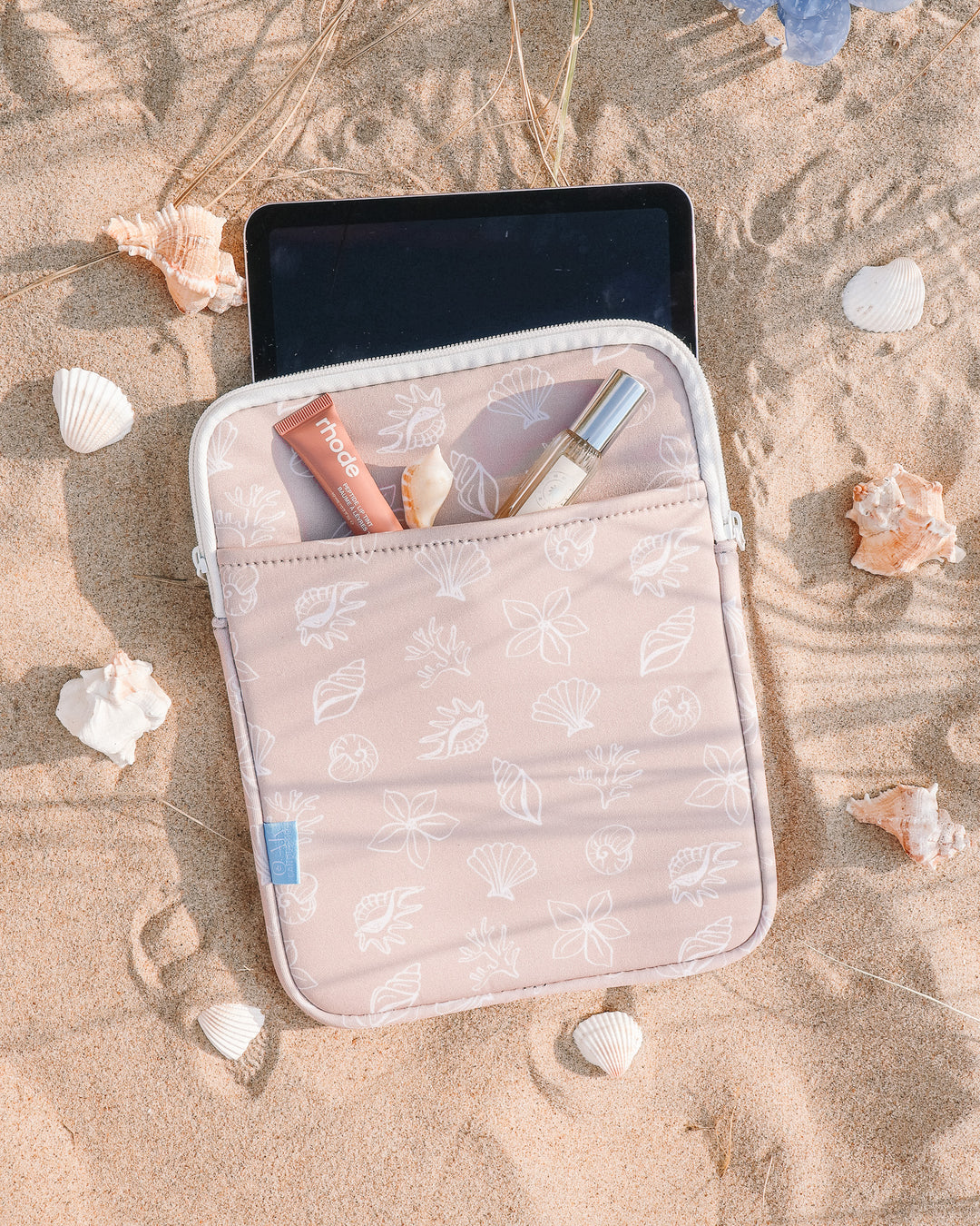 Beach Treasures iPad & Book Sleeve
