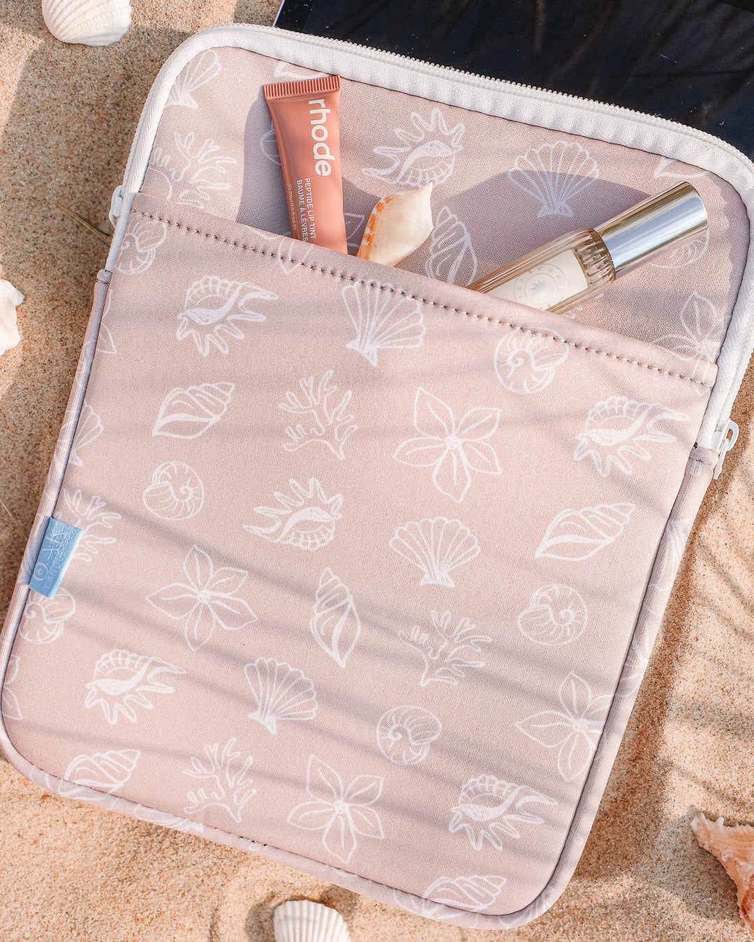 Beach Treasures iPad & Book Sleeve