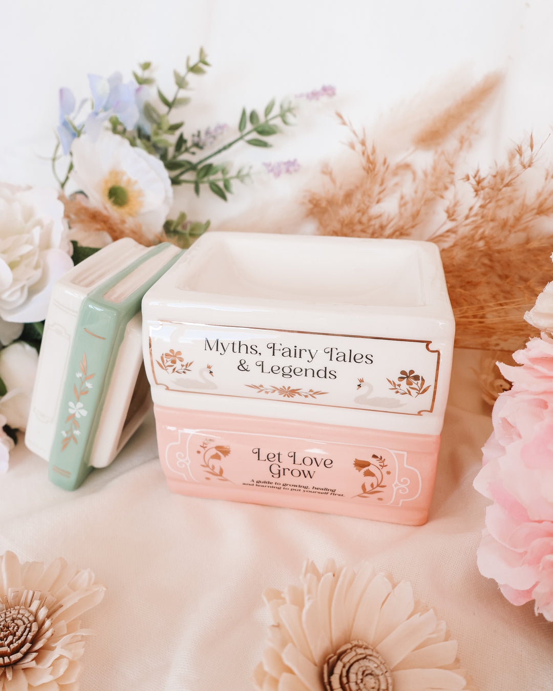 Book Stack Wax Melter