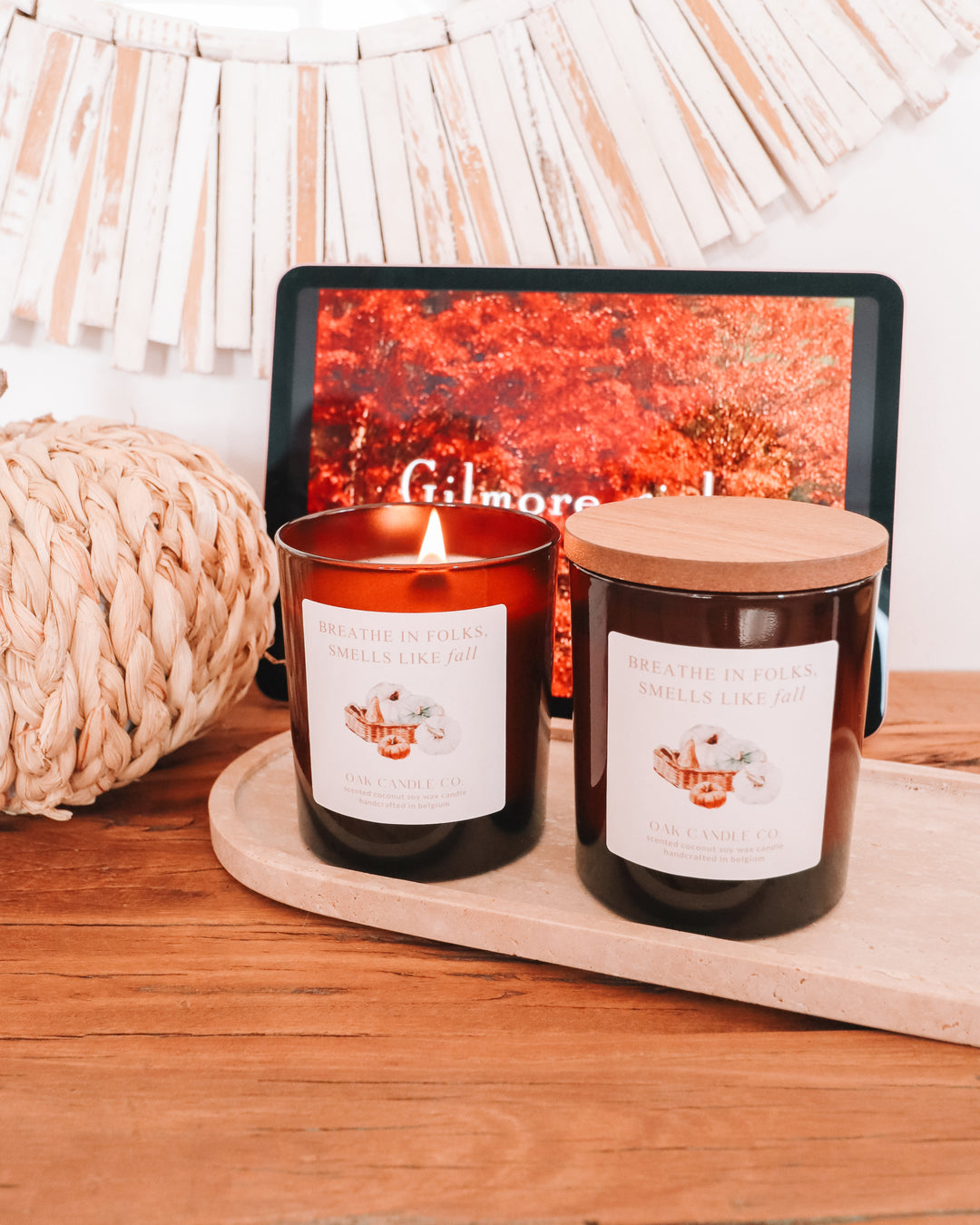 Breathe In Folks Smells Like Fall Gilmore Girls Candle