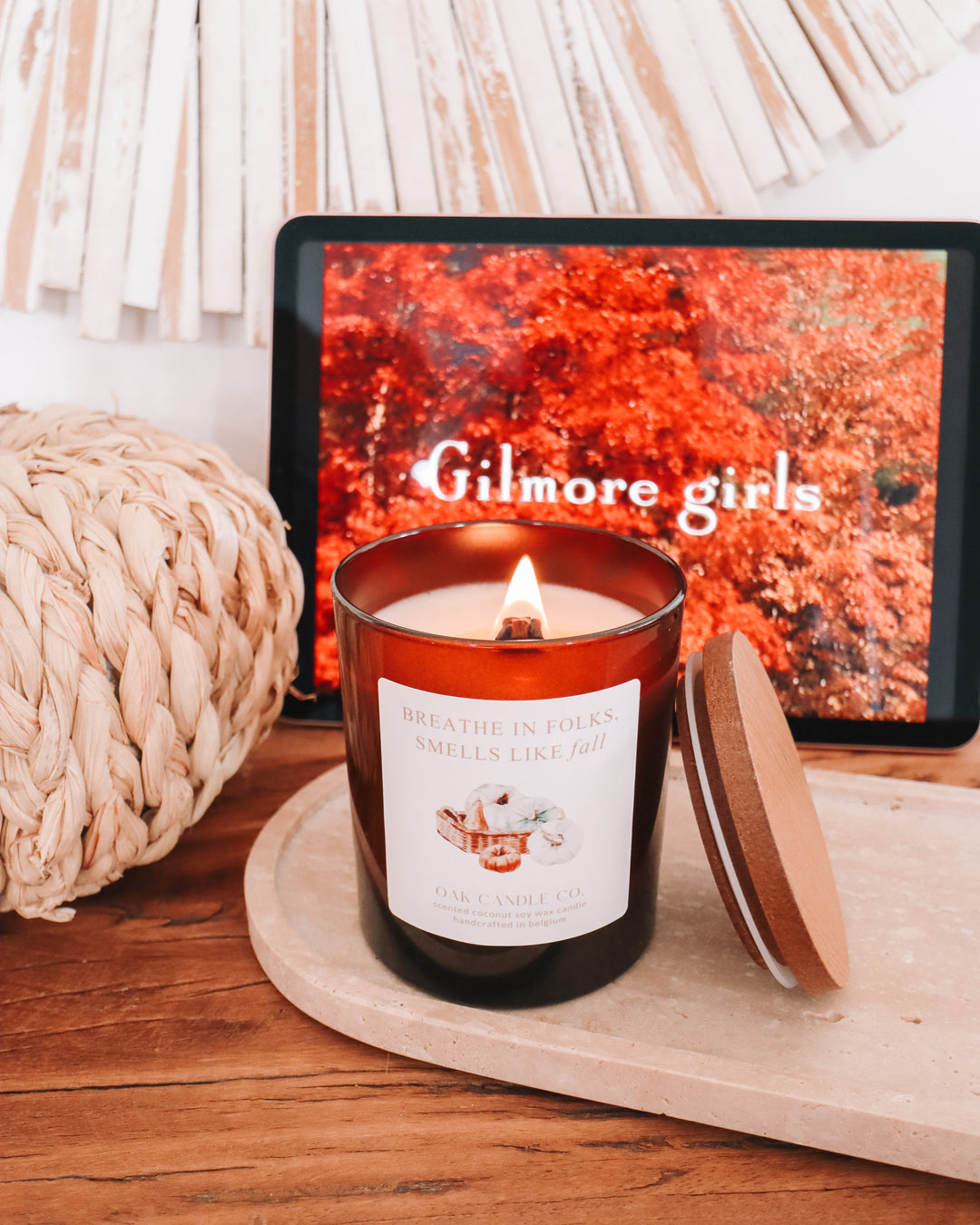 Breathe In Folks Smells Like Fall Gilmore Girls Candle