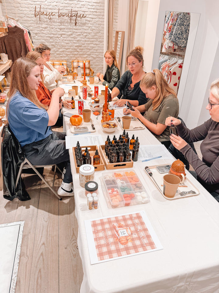 Autumn Coffee Mug Candle Making Workshop Friday Oct 23rd 7PM