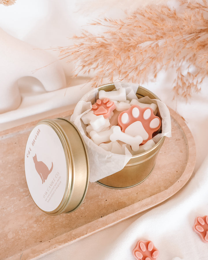Cat Mom Tin Jar Wax Melts