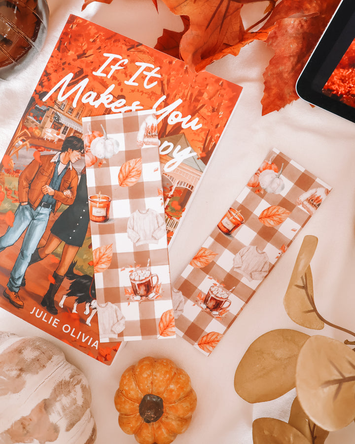 Cozy Season Bookmark