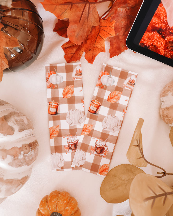Cozy Season Bookmark