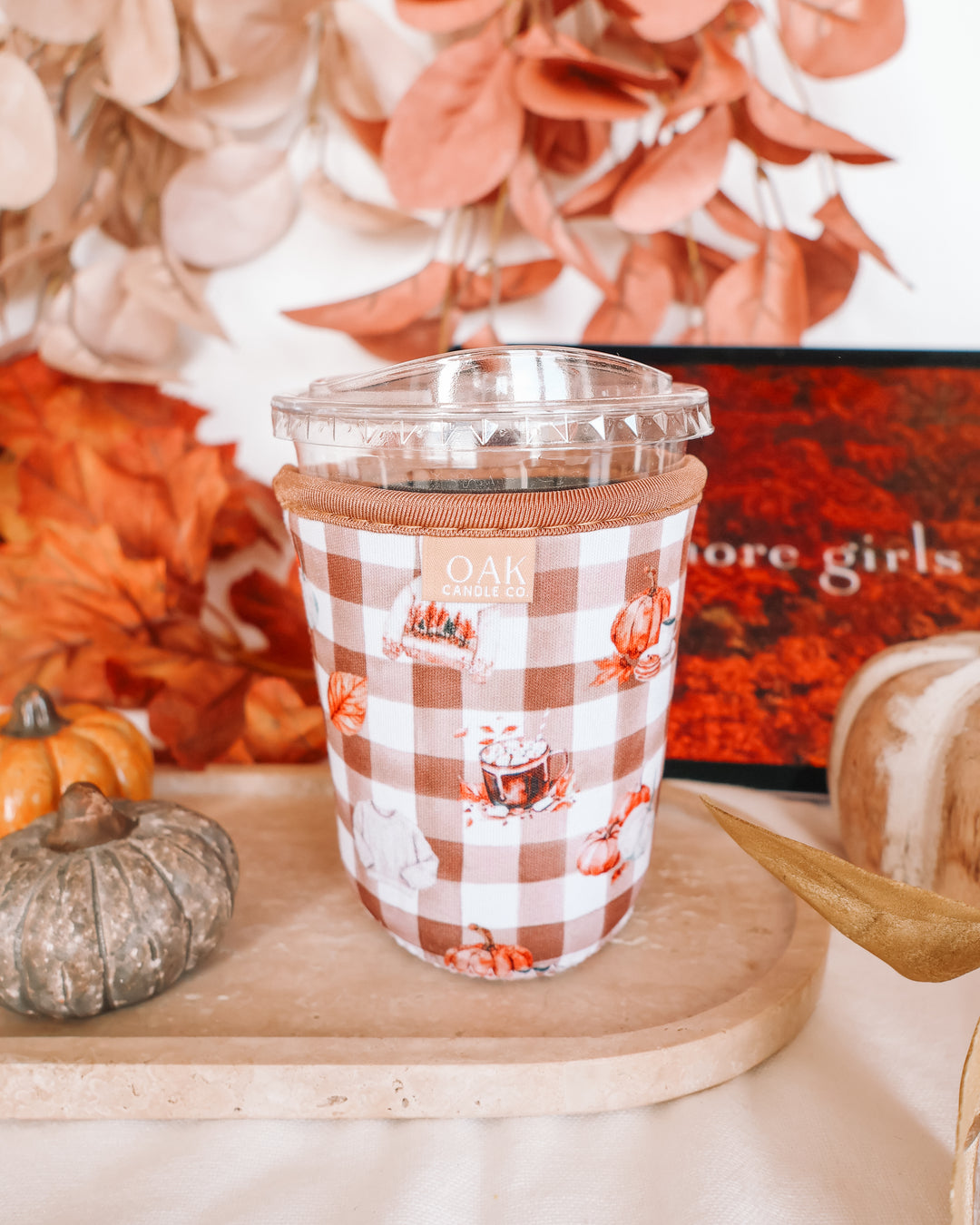 Cozy Season Iced Coffee Drink Sleeve