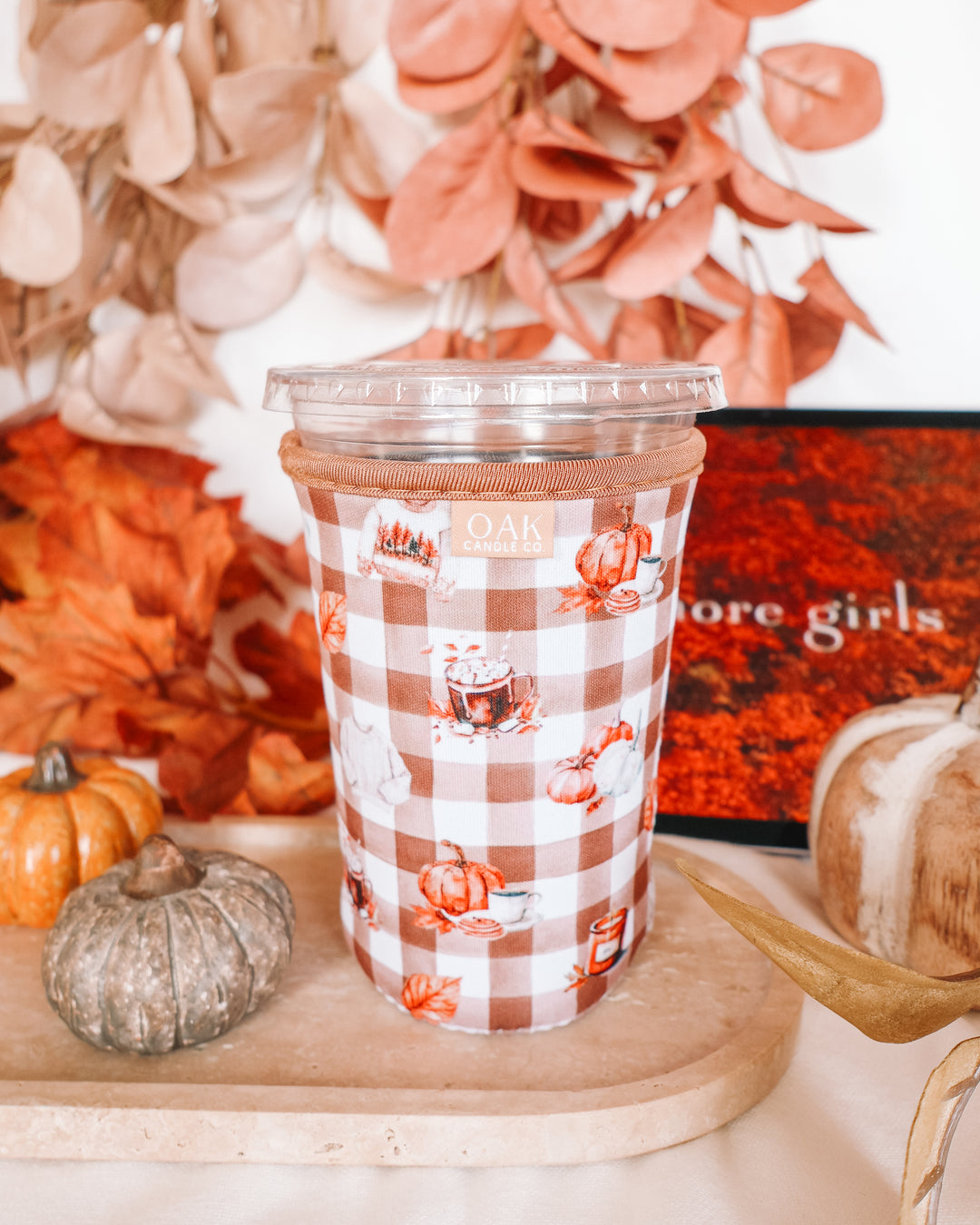 Cozy Season Iced Coffee Drink Sleeve