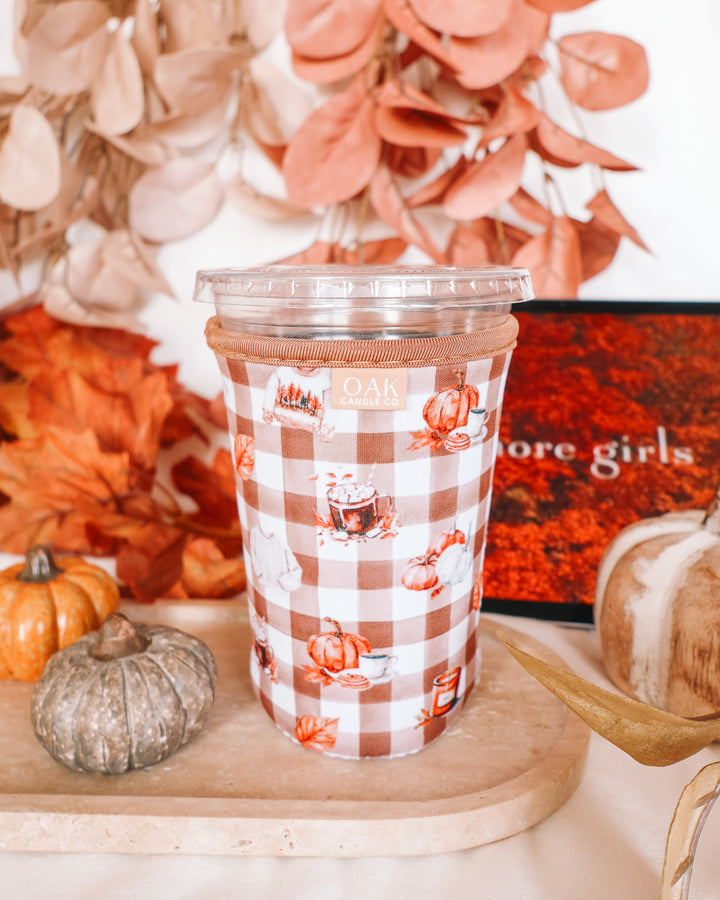 Cozy Season Iced Coffee Drink Sleeve