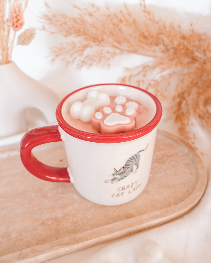 Crazy Cat Lady Coffee Mug Candle