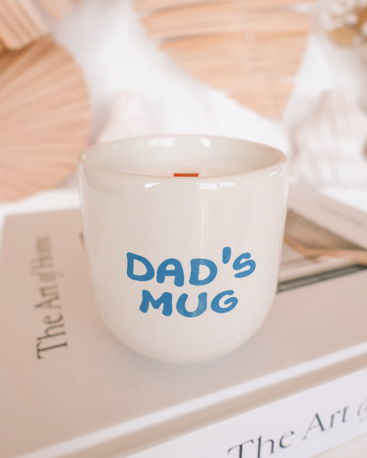 Dad's Coffee Mug Candle