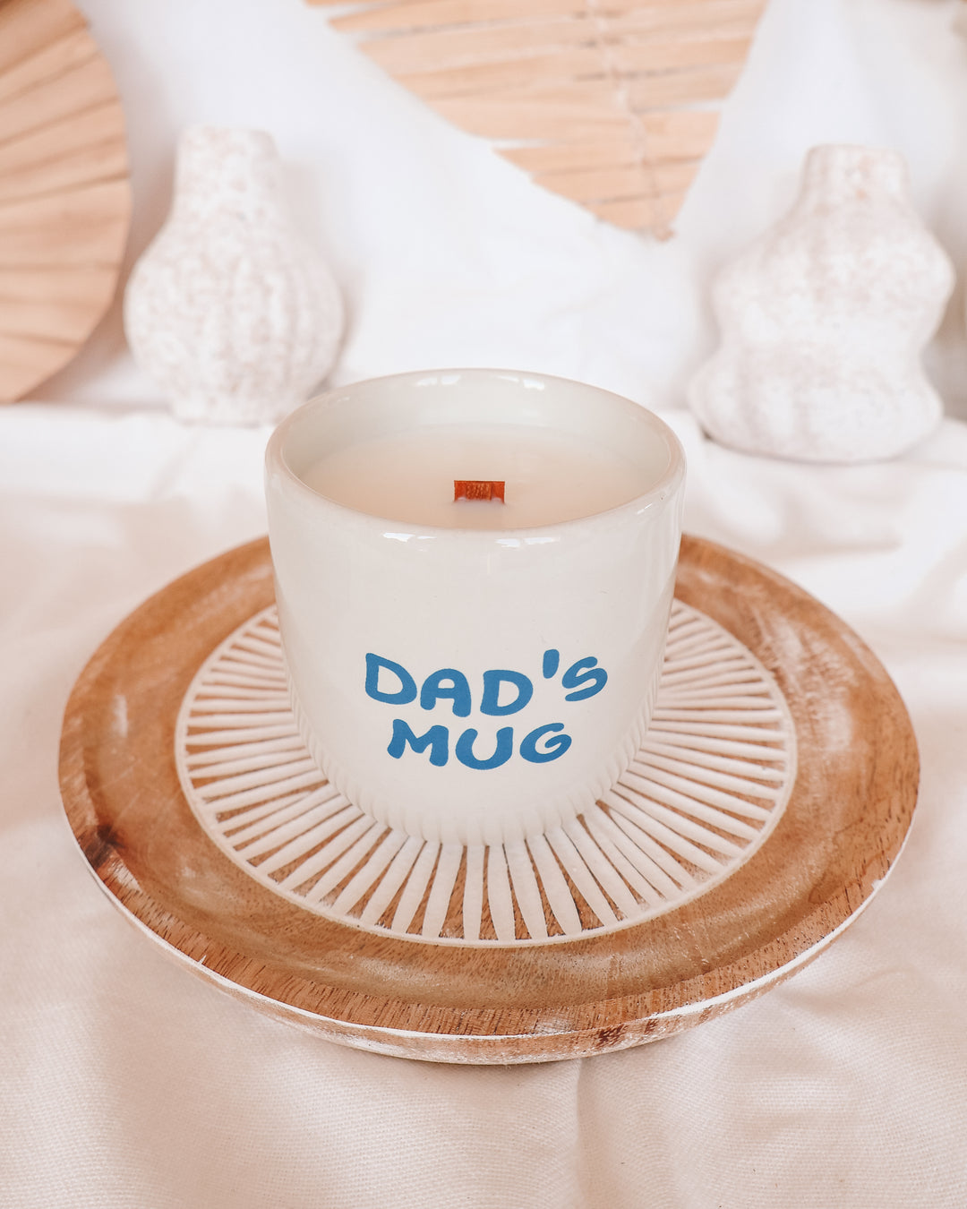 Dad's Coffee Mug Candle