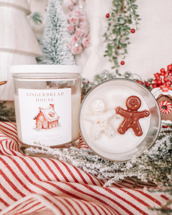 Gingerbread House Candle