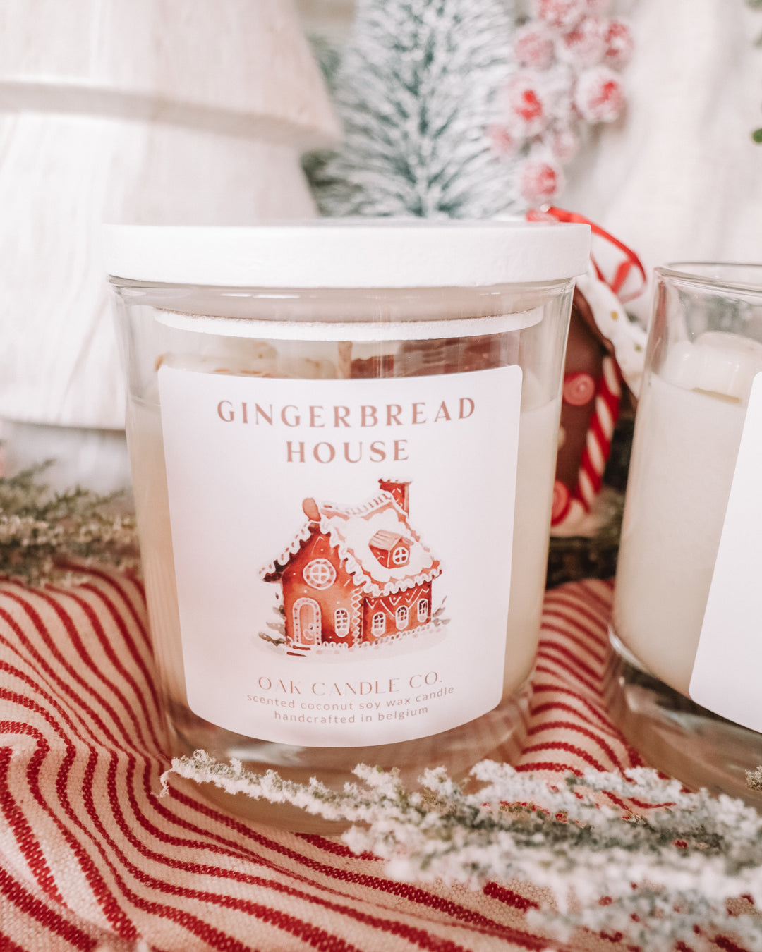 Gingerbread House Candle