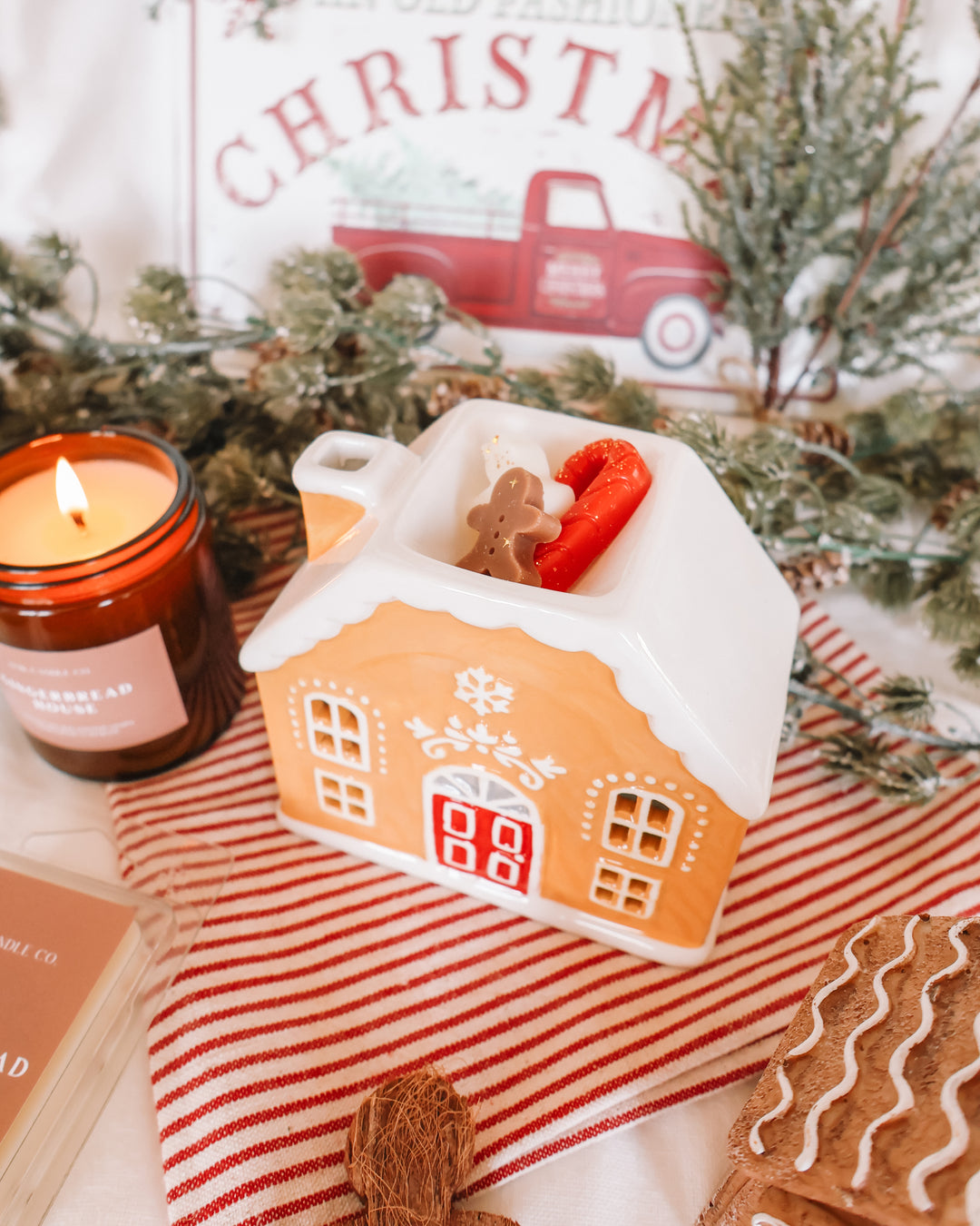 Gingerbread House Wax Melter