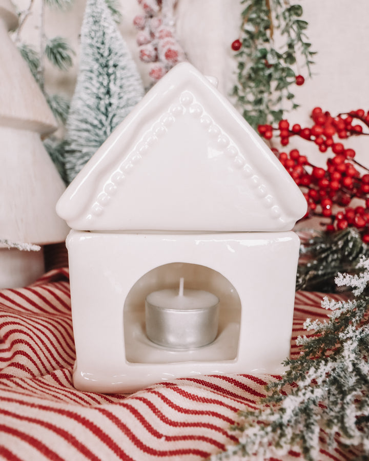 Gingerbread House White Wax Melter