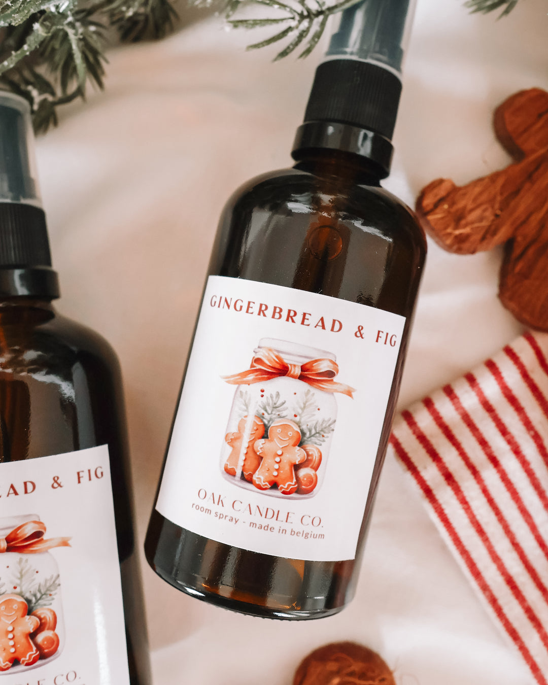 Gingerbread & Fig Room & Linen Spray