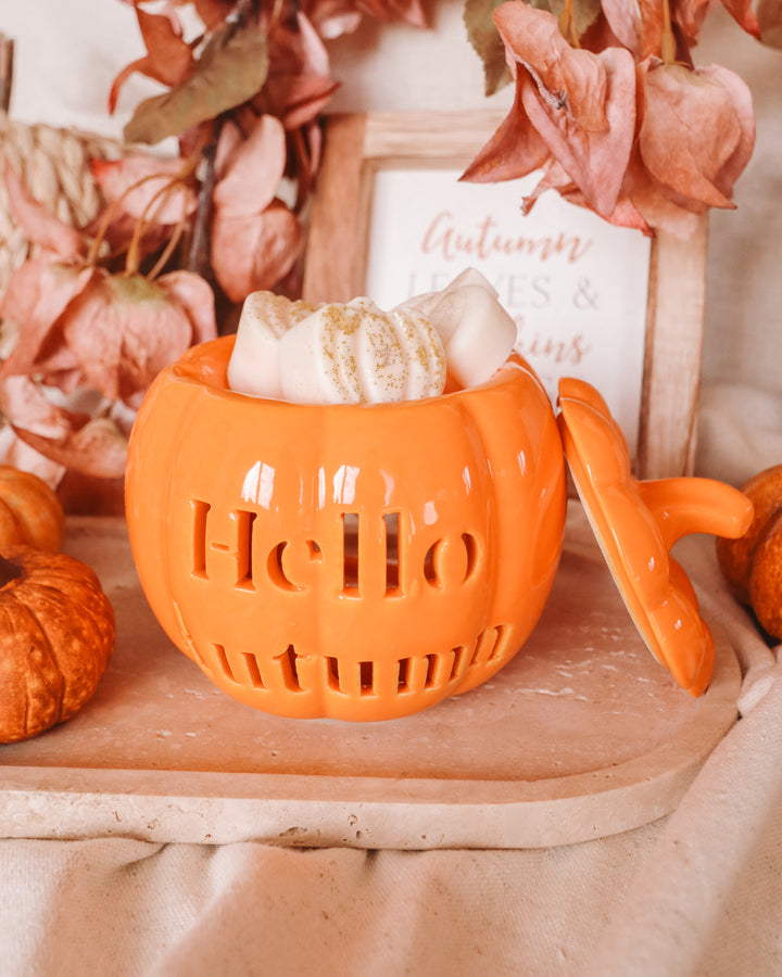 Hello Autumn Pumpkin Wax Melter