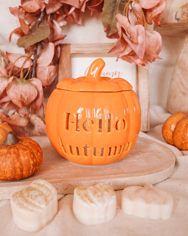 Hello Autumn Pumpkin Wax Melter