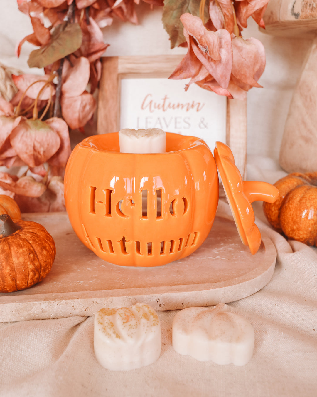 Hello Autumn Pumpkin Wax Melter