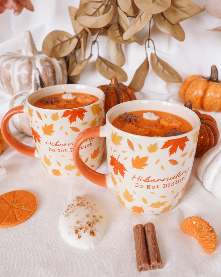 Hibernating Coffee Mug Candle