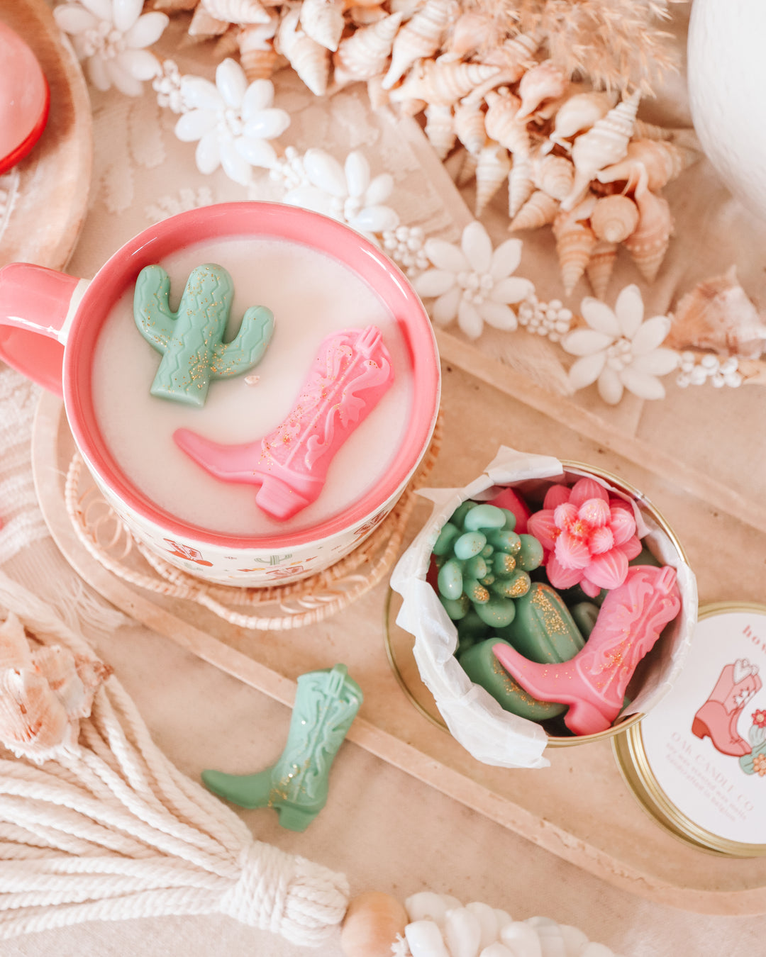 Howdy Cowboy Tin Jar Wax Melts