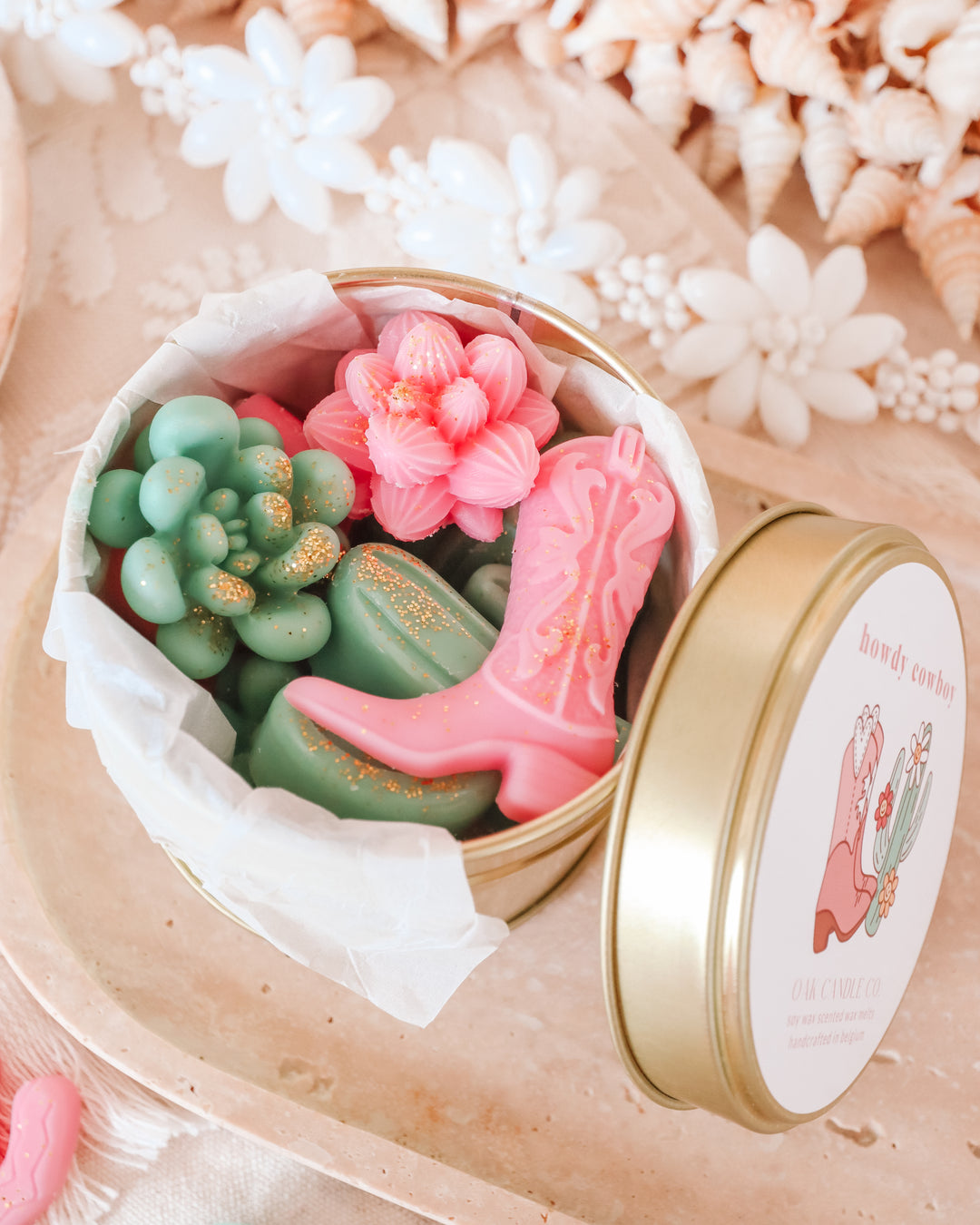 Howdy Cowboy Tin Jar Wax Melts