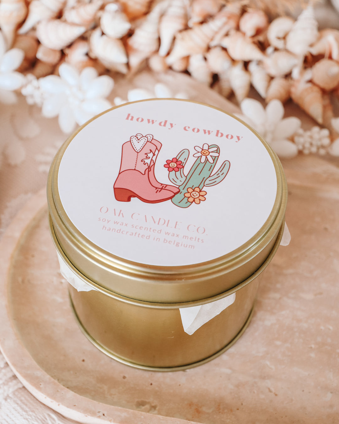 Howdy Cowboy Tin Jar Wax Melts
