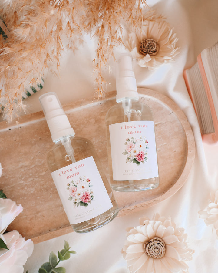 I Love You Mom Room & Linen Spray
