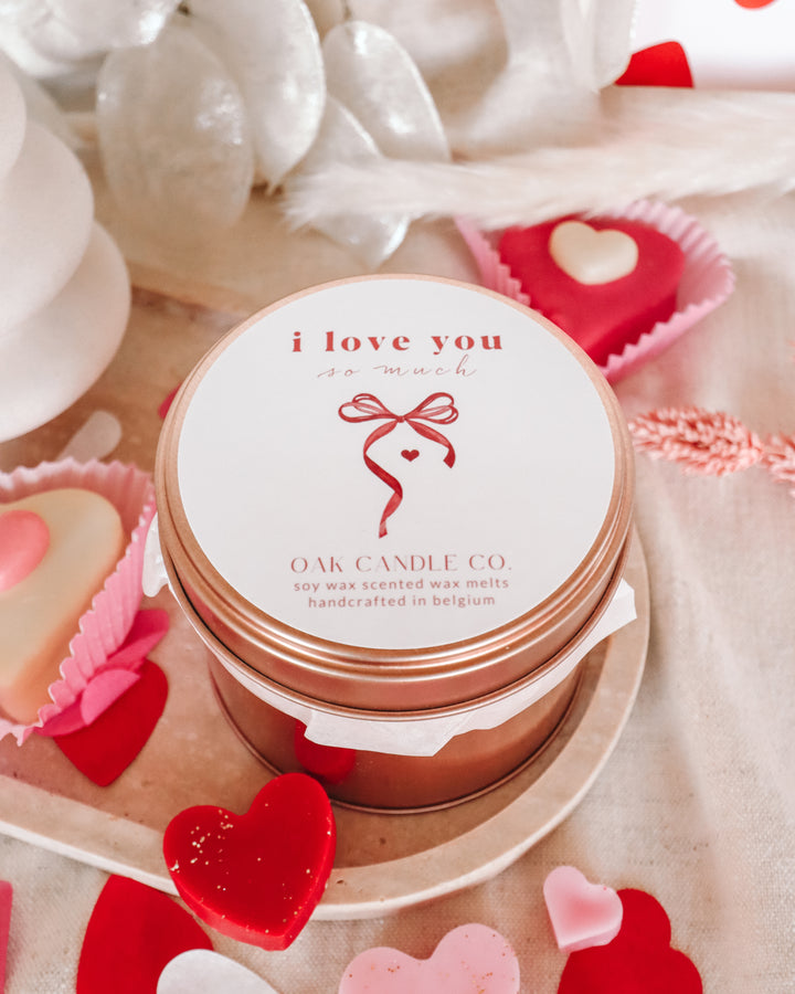 I Love You So Much Tin Jar Wax Melts