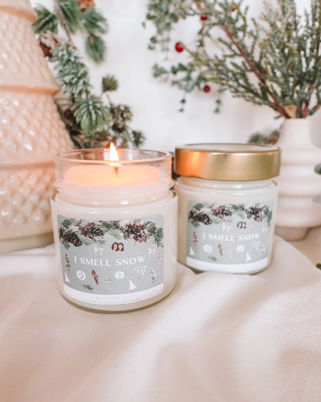 I Smell Snow Gilmore Girls Candle