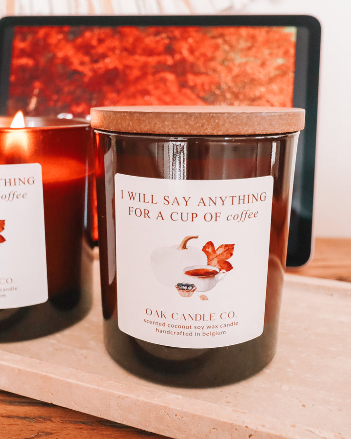 I Will Say Anything For A Cup Of Coffee Gilmore Girls Candle