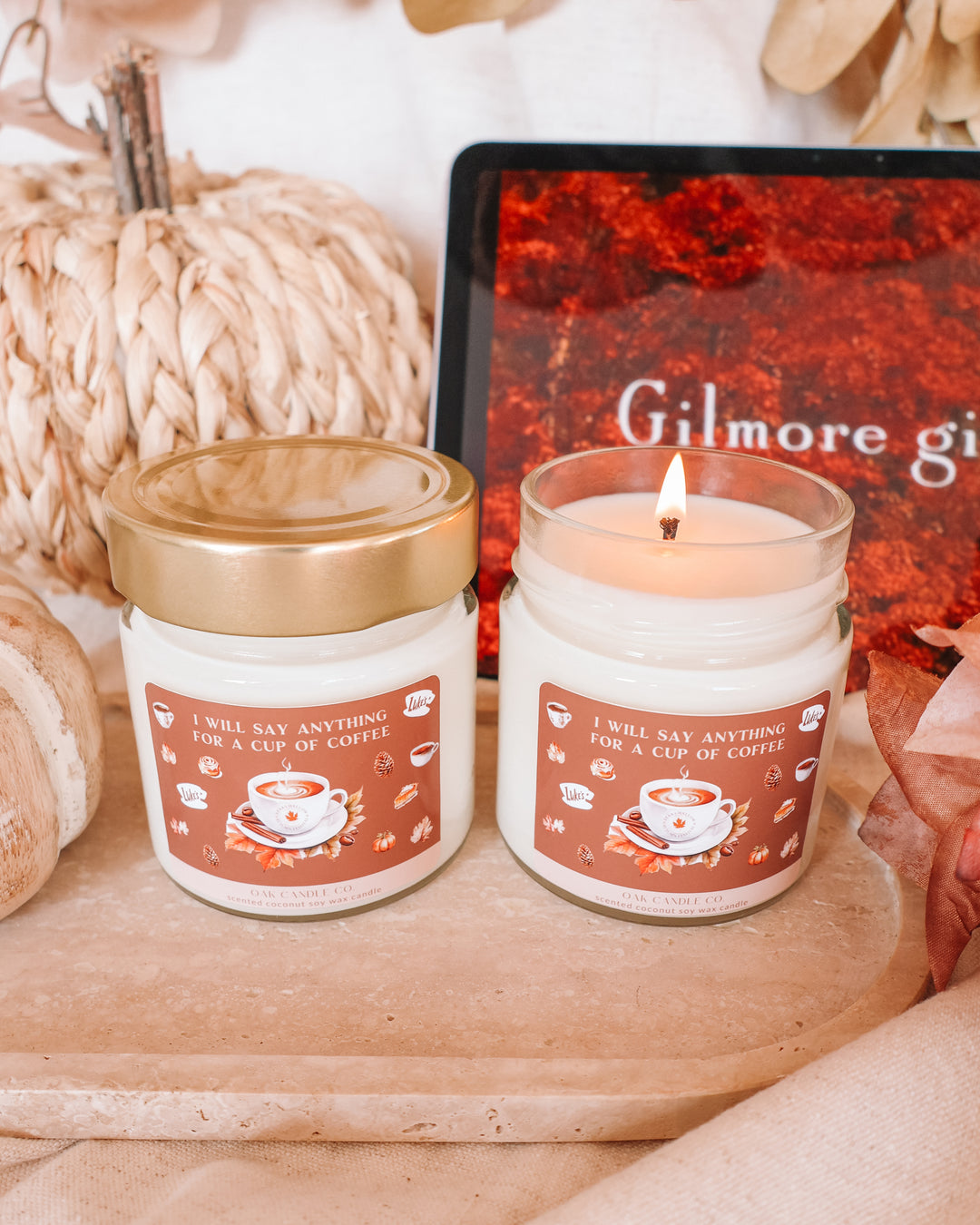 I Will Say Anything For A Cup Of Coffee Gilmore Girls Candle