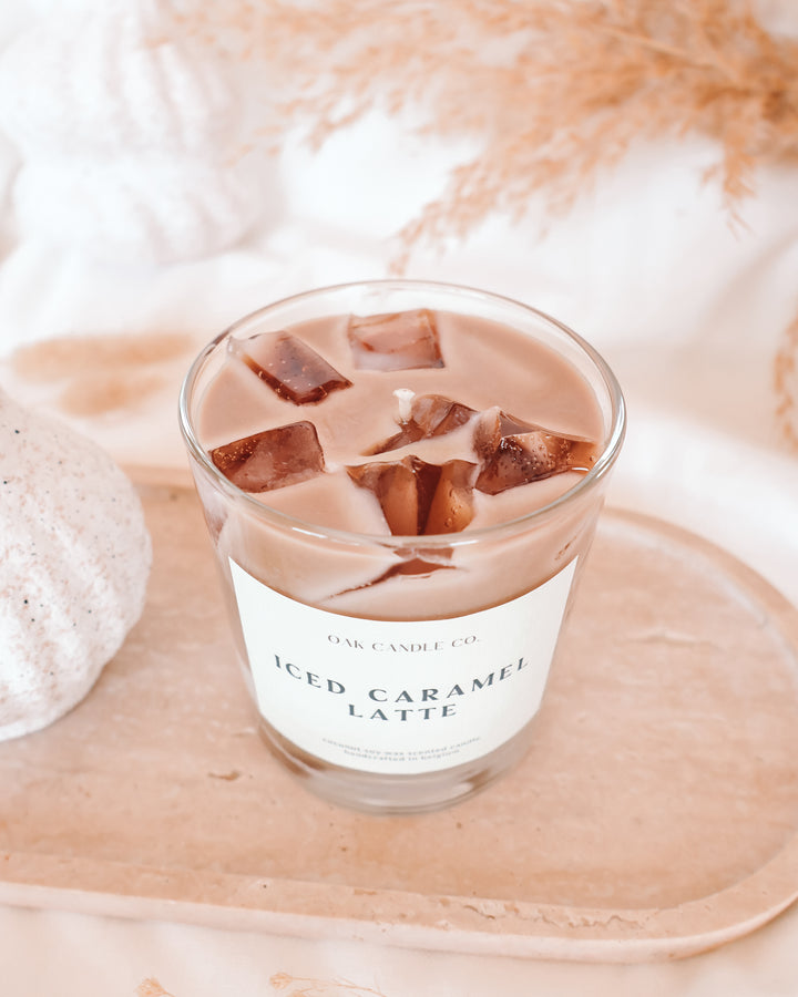 Iced Caramel Latte Candle