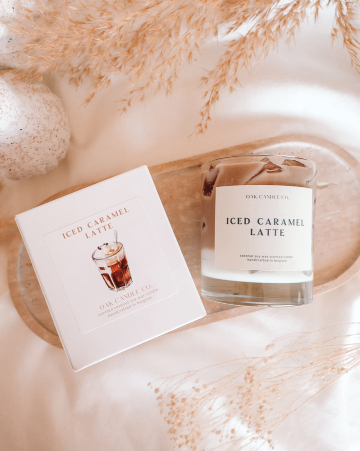 Iced Caramel Latte Candle