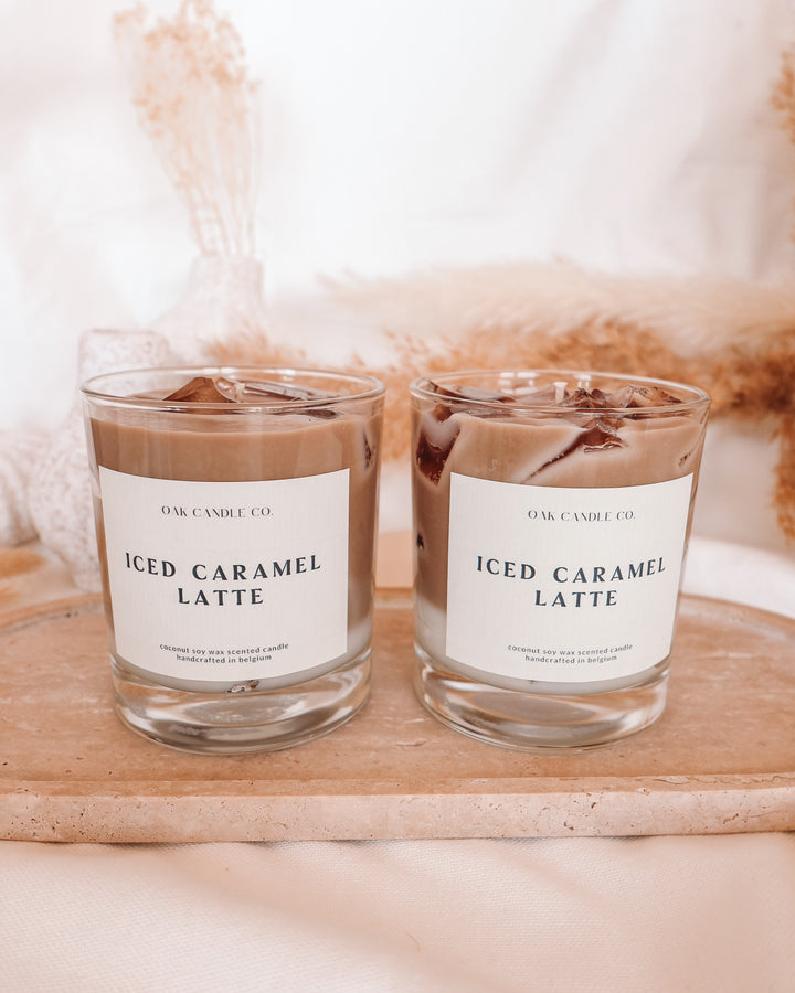 Iced Caramel Latte Candle