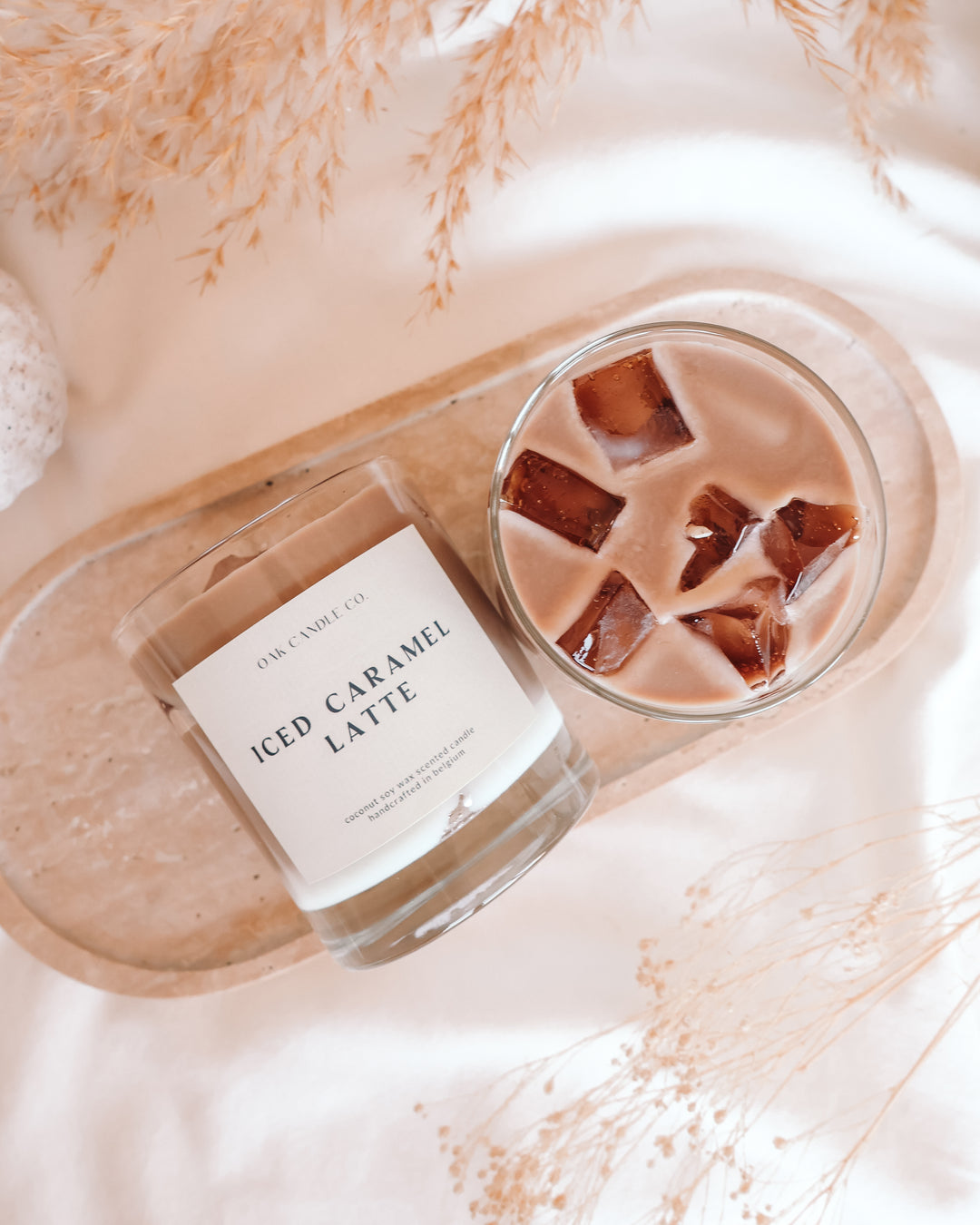 Iced Caramel Latte Candle