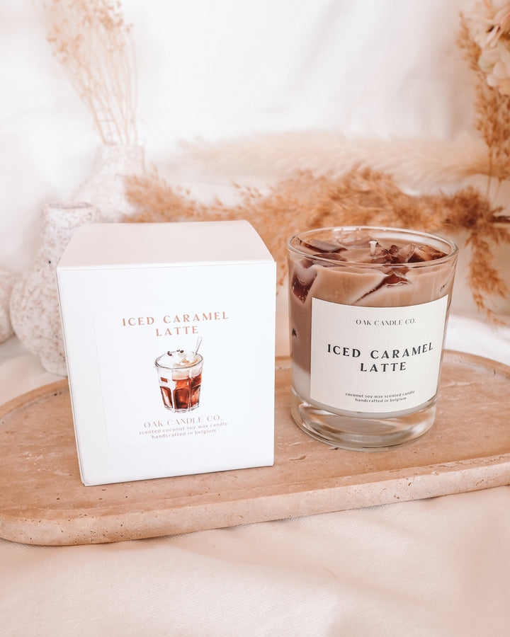Iced Caramel Latte Candle