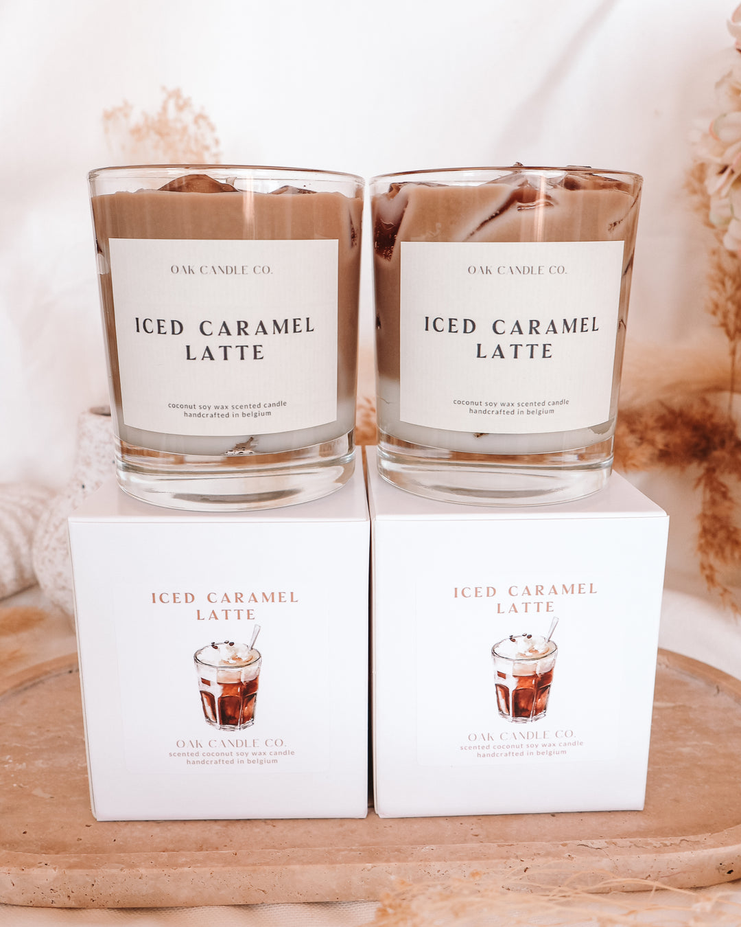 Iced Caramel Latte Candle