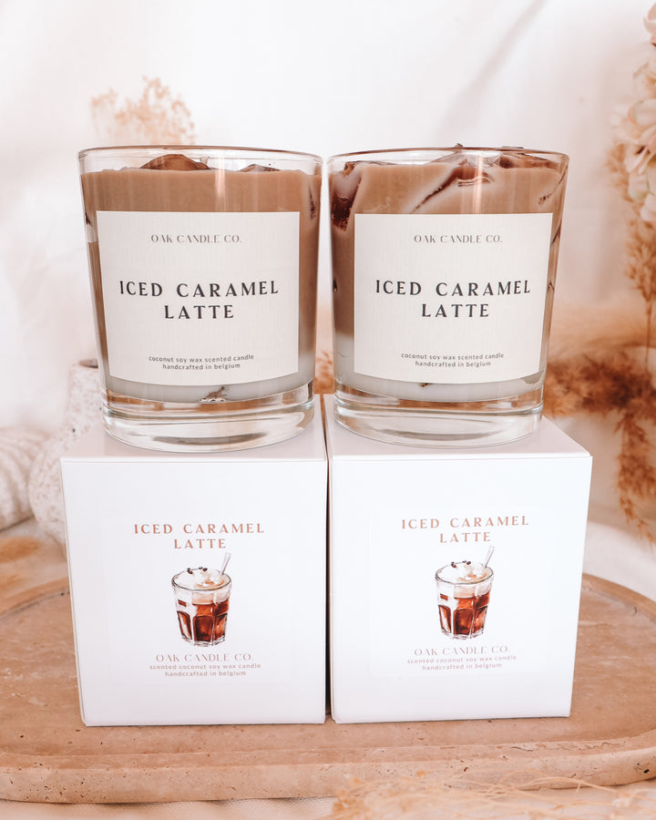 Iced Caramel Latte Candle