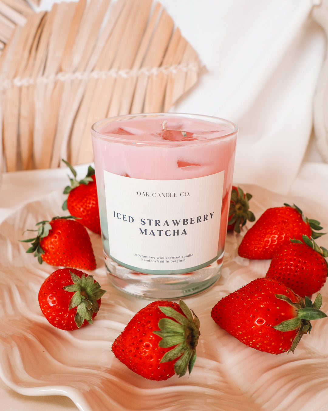 Iced Strawberry Matcha Candle