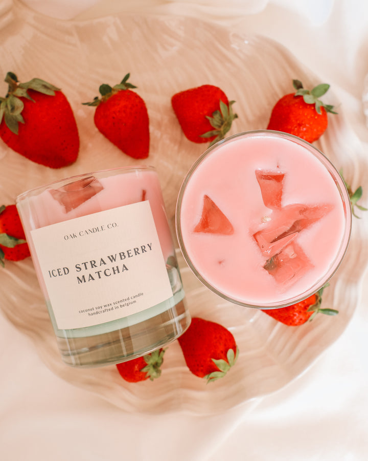 Iced Strawberry Matcha Candle