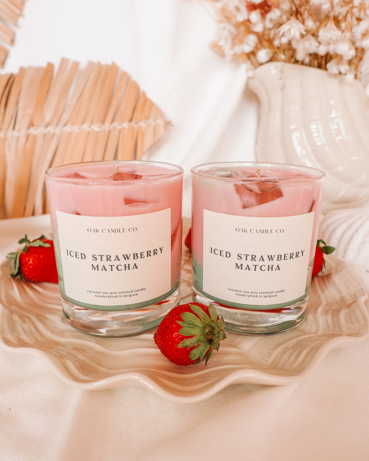 Iced Strawberry Matcha Candle