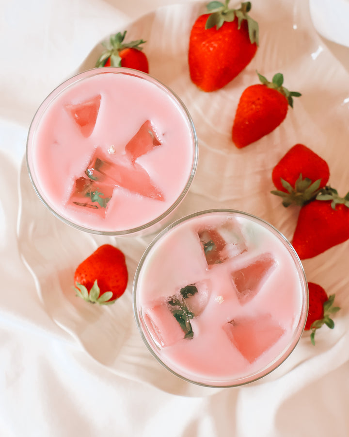Iced Strawberry Matcha Candle