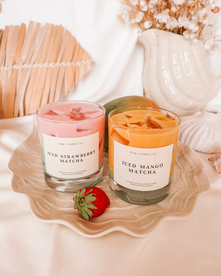 Iced Strawberry Matcha Candle
