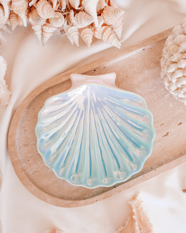 Iridescent Shell Trinket Dish